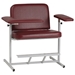 Extra Wide Fully Upholstered Blood Draw Chair L-Arm & Footrest - 1202-LXL/XT