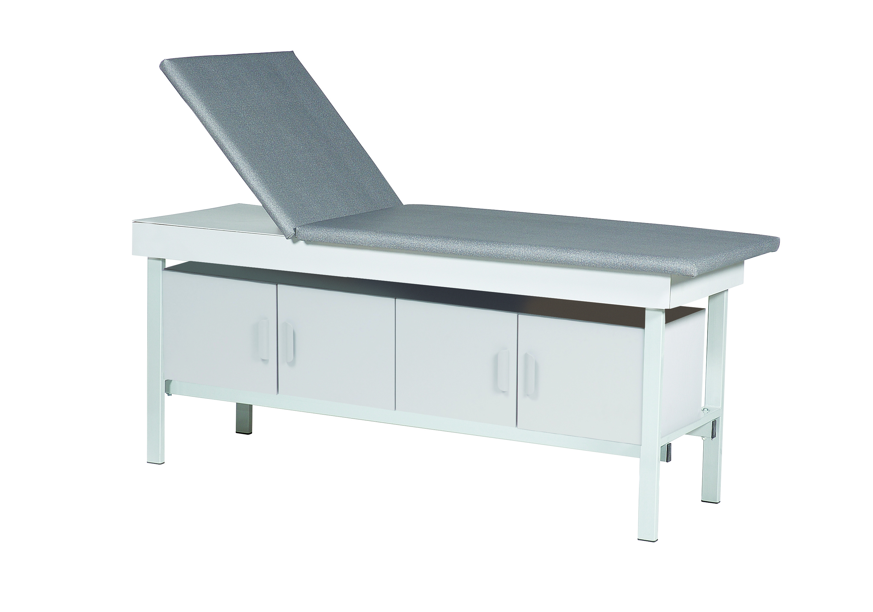 Adjustable Back Exam Table with Cabinet 