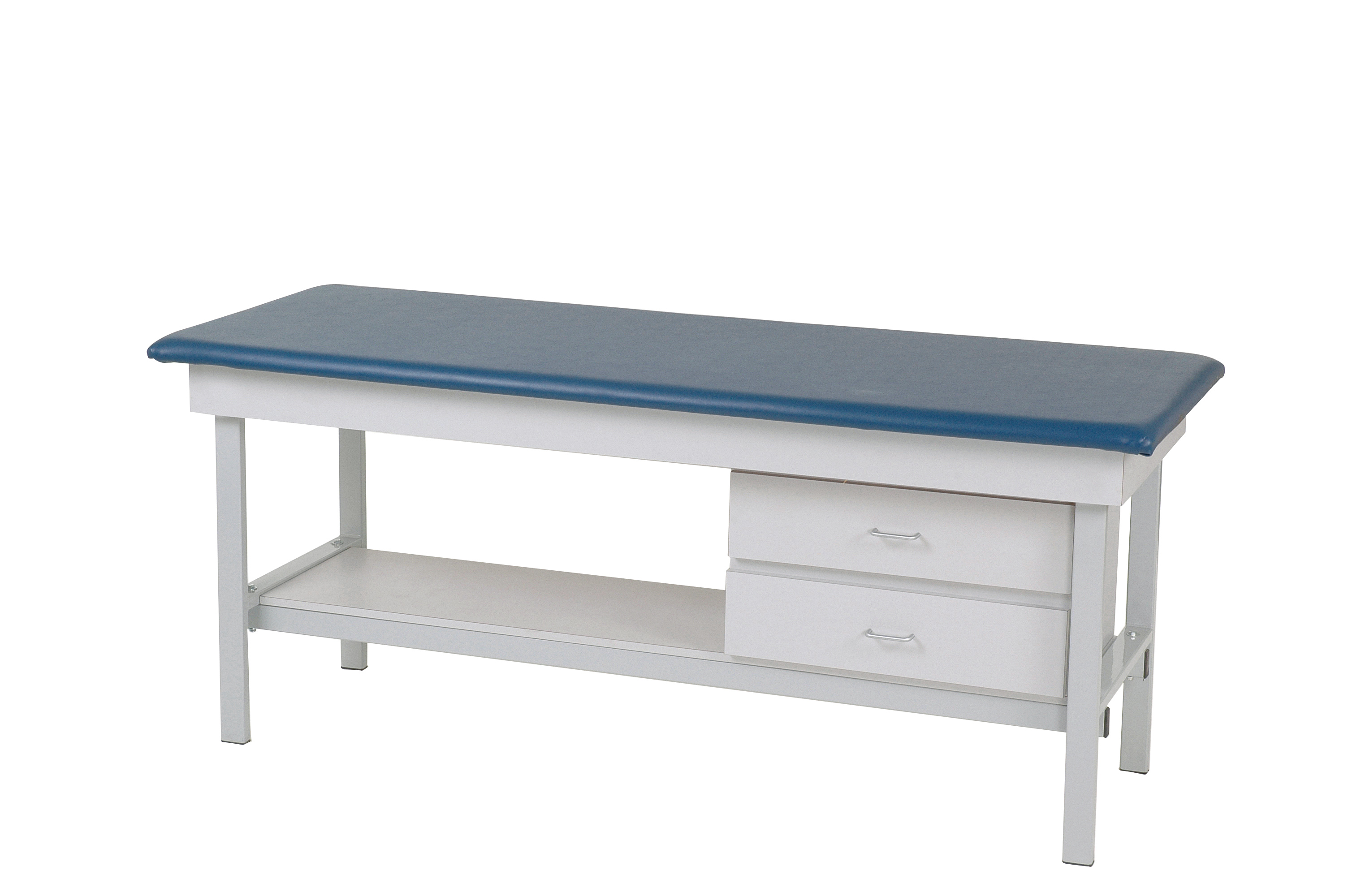 Exam Table with 2 Drawers 8010, treatment tables, steel frame, exam table