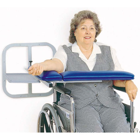 Wheelchair Arm wheelchair phlebotomy arm, medical furniture, medical furniture supplies.