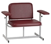 Extra Wide Fully Upholstered Bariatric Blood Draw Chair 