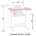 Tall Height Blood Draw Chair - 1202-LXT