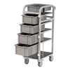 PPE Supply Cart - Lockable 