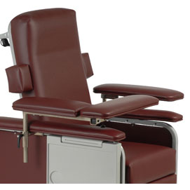 1508 Auxilary "L" Arms medical relining chair, relining chair auxilary arms.