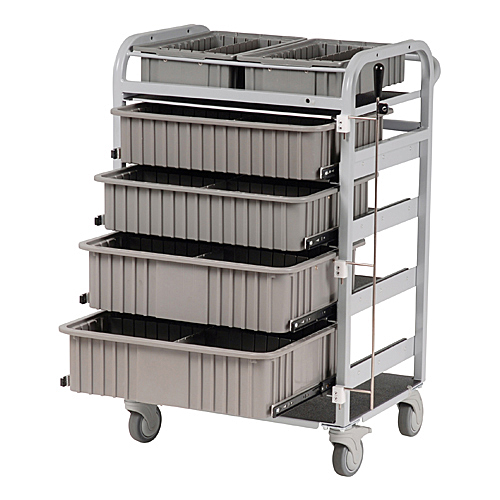 PPE Supply Cart - Wide/Lockable 