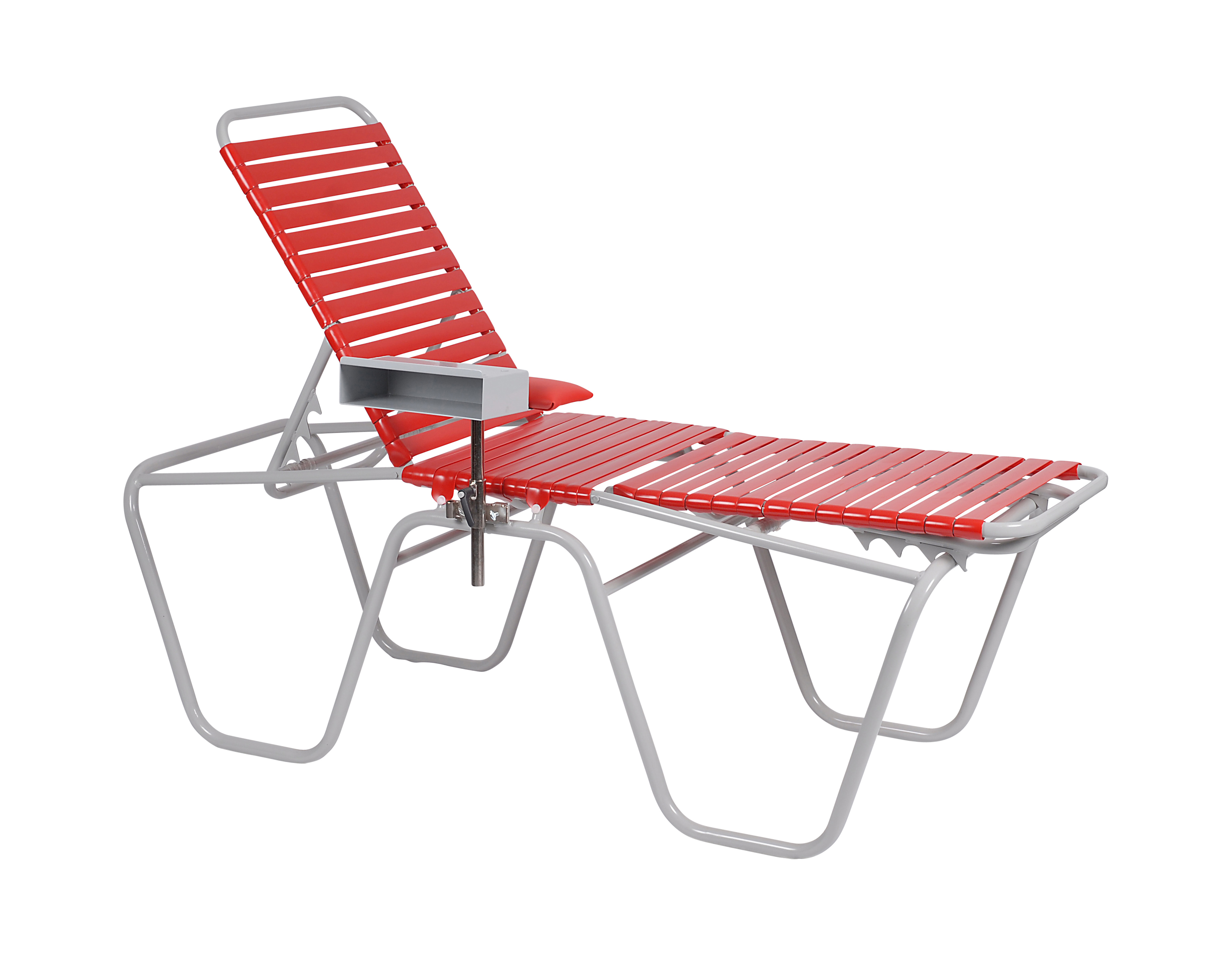 Portable Donor Bed - Red/Grey 