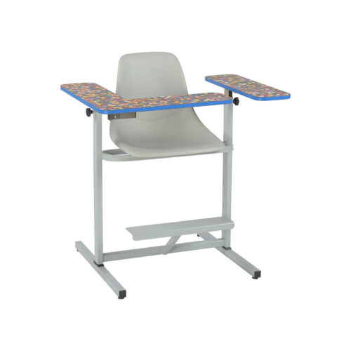Custom Comfort blood draw chair and cabinet combo