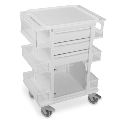 Modular all purpose cart closed