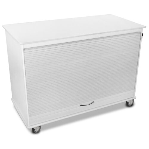 Closed island 4 foot lab cart