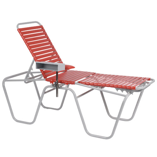 portable donor bed in red