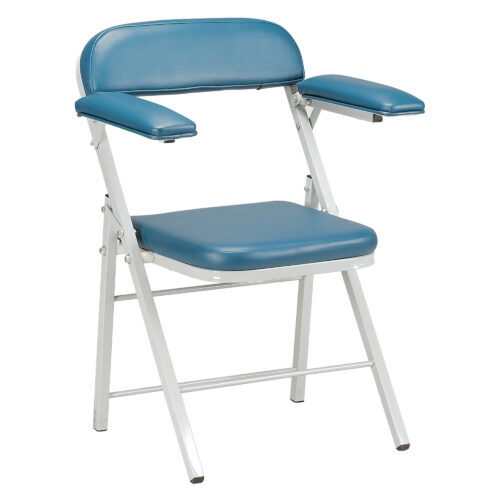 Custom Comfort folding portable blood draw chair JA1201-FC.