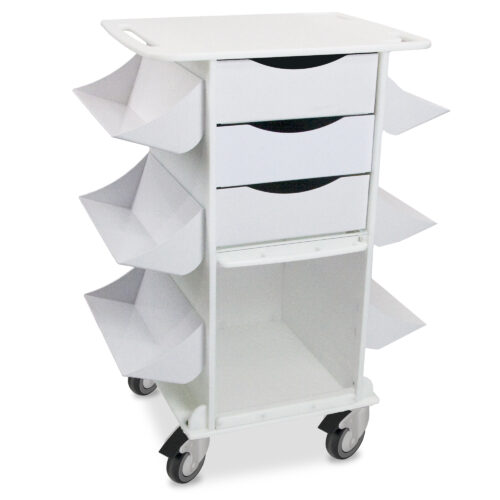 Suture Procedure Cart white